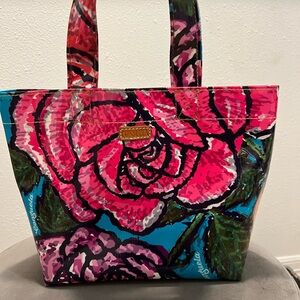 Consuela Pink Floral Tote Bag Like New Worn A Couple Times